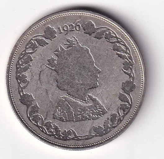 Gibraltar 1 Crown 2021 - Elizabeth II Silhouettes - Third Portrait Commemorative issue Rare Coin