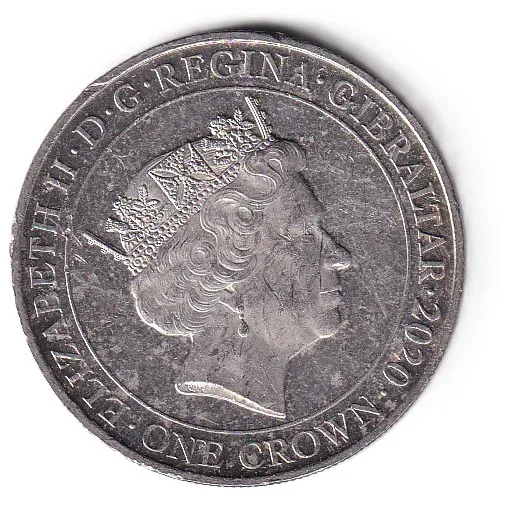 United Kingdom (Gibraltar) 1 Crown (Dunkirk 1940 - Soldiers) 2020 Rare Commemorative Coin