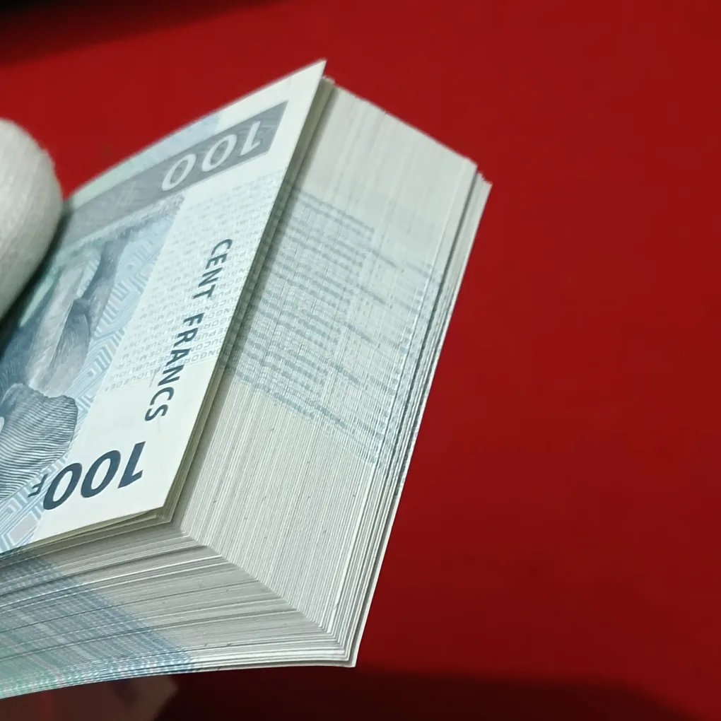 Rare 100 Cent Francis Full Serial Bundle Central Bank of Congo 8020401