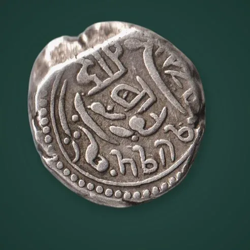 Authentic Silver 1 Kori Coin - Junagadh Princely State (VS 1937 / AH 1298), Babi Dynasty Nawab Mahabat Khanji II, Choice VF-XF Historic Indian Princely State Coin