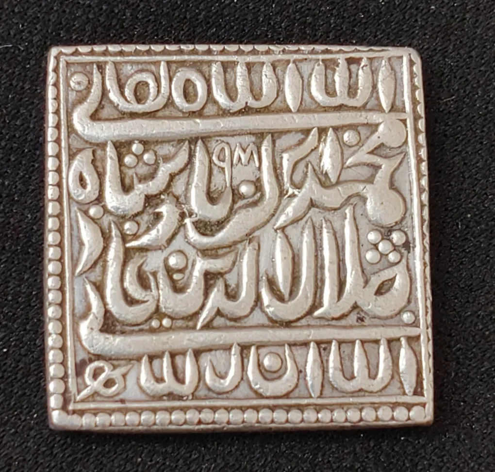 Silver Mughal Akbar Token 100 % Old Silver Original Coin