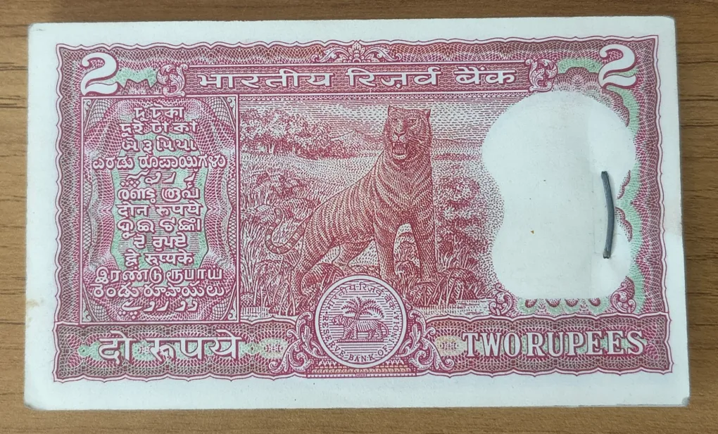 2 RUPEES GOVERNOR R.N.MALHOTRA RARE GEM CHOCOLATE SERIAL PACKET WITH FANCY NUMBER ENDING 786