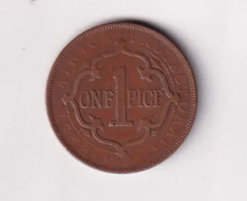 East Africa 1 Pice 1898 - Victoria East Africa Protectorate rare Coin