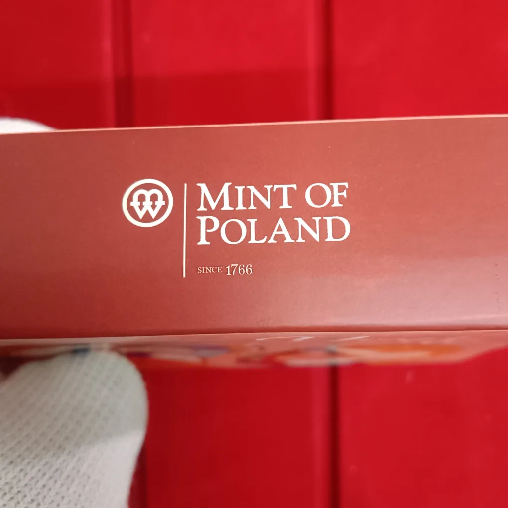 Extremely Rare 500 CFA Francs Proof SILVER Coin Year 2020 Issue Mint Of Poland Republic of Cameroon