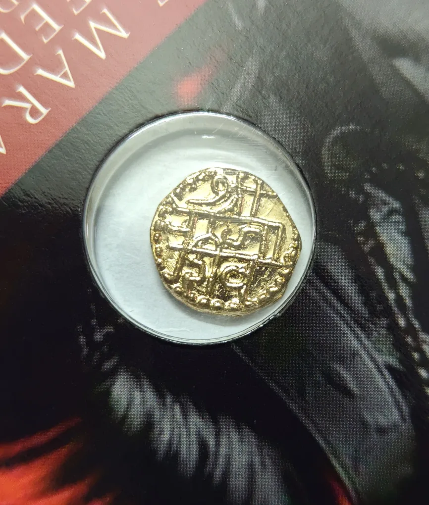 The Maratha Confederacy Gold Plated Hon Reproduction Issue Blister Pack