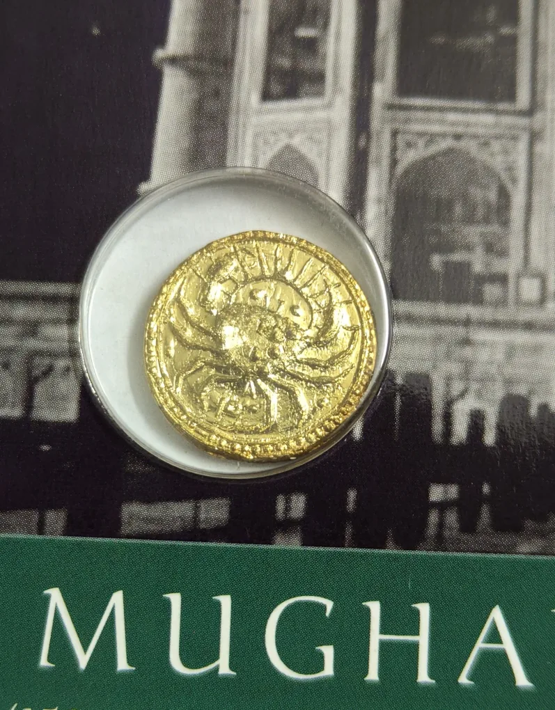 The Mughals Gold Mohar Reproduction Coin