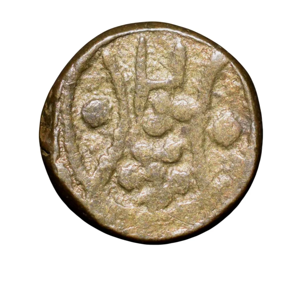 Brass Puveera Tokens (19th Cen. AD) from Tamil Nadu Region of Tiruppur