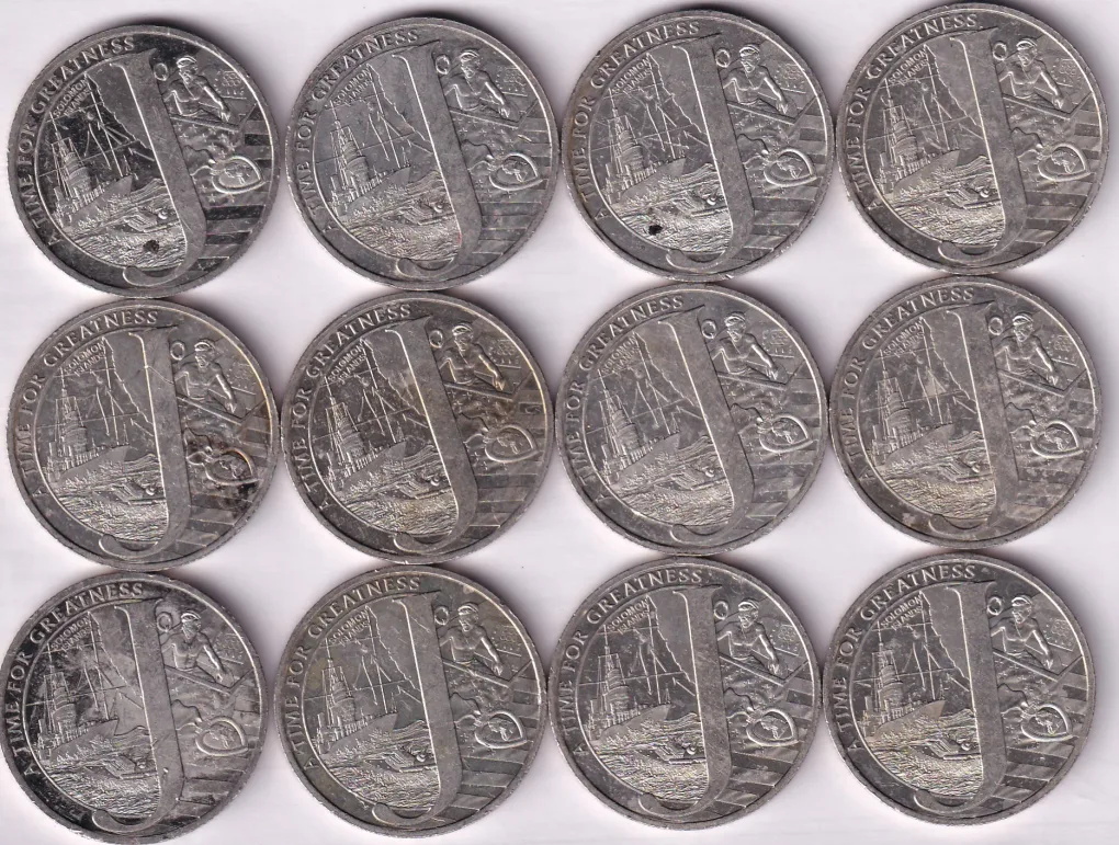 Solomon Islands ½ Dollar - (Elizabeth II John F. Kennedy: J) 2021 Rare Commemorative Coin