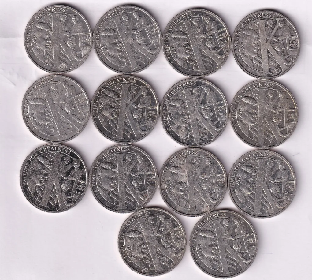 Solomon Islands ½ Dollar - (Elizabeth II John F. Kennedy: K) 2021 Rare Commemorative Coin