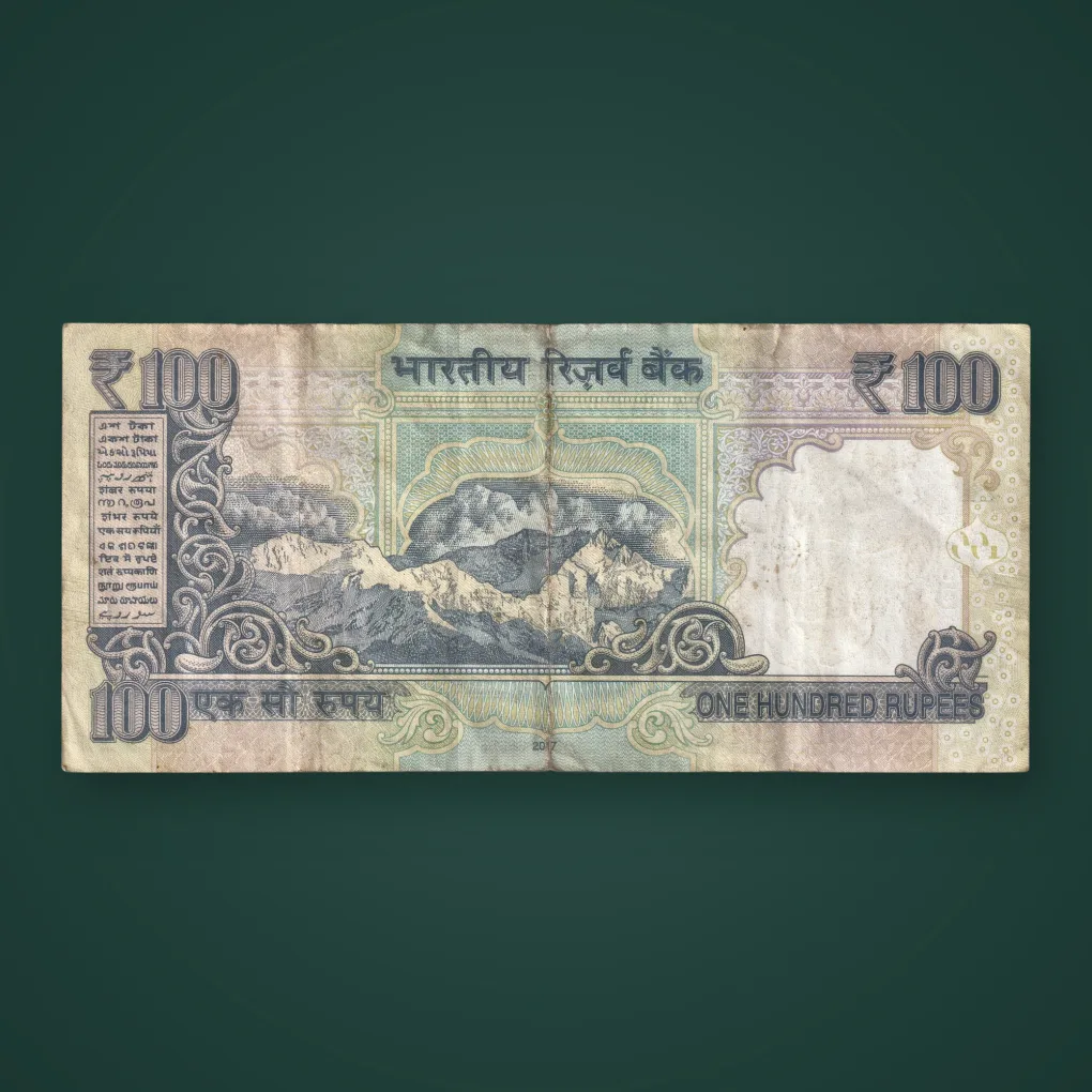 Rare 100 Rupees 2017 Urjit R Patel Inset R Mahatma Gandhi Series Republic India Note # A916