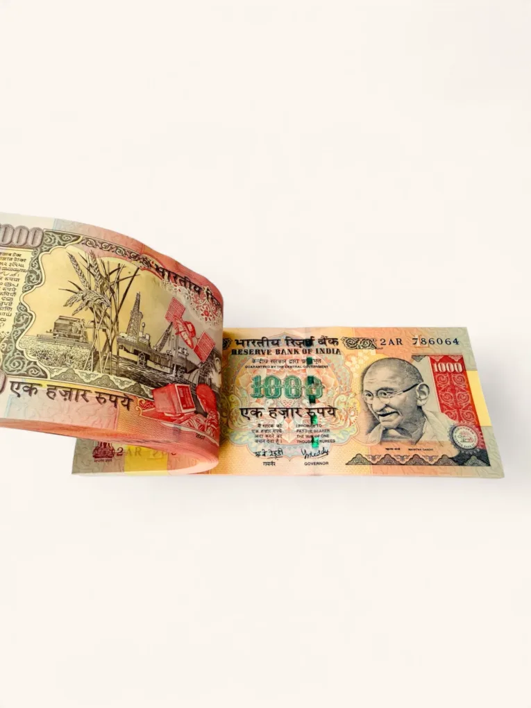 Rs 1000 India Banknote Serial Bundle 786001 to 786100 Gem Unc Unique and Rare Signed By Y V Reddy