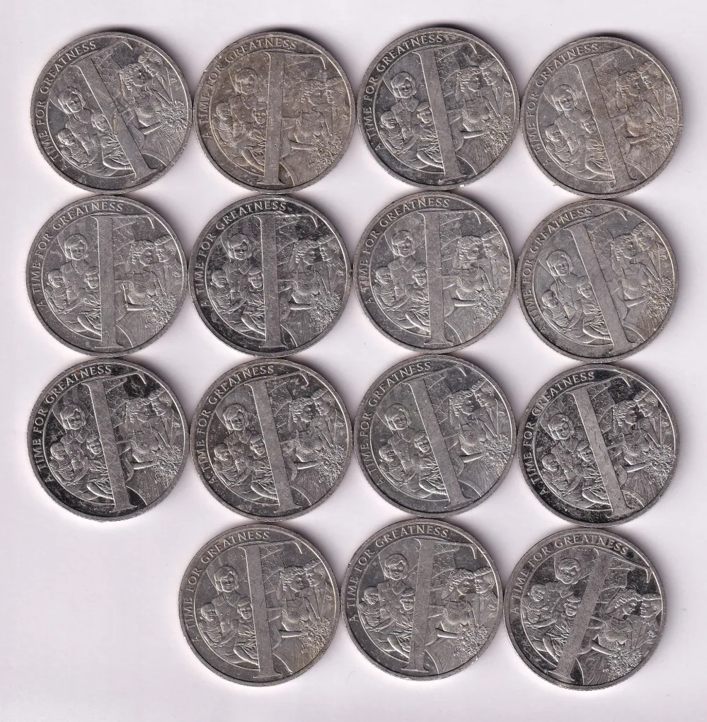 Solomon Islands ½ Dollar - (Elizabeth II John F. Kennedy: F) 2021 Rare Commemorative Coin