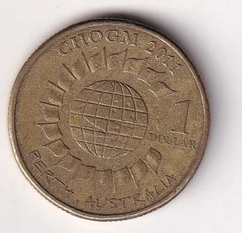 Australia 1 Dollar - Elizabeth II (Commonwealth Heads of Government Meeting) 2011 Commemorative Coin