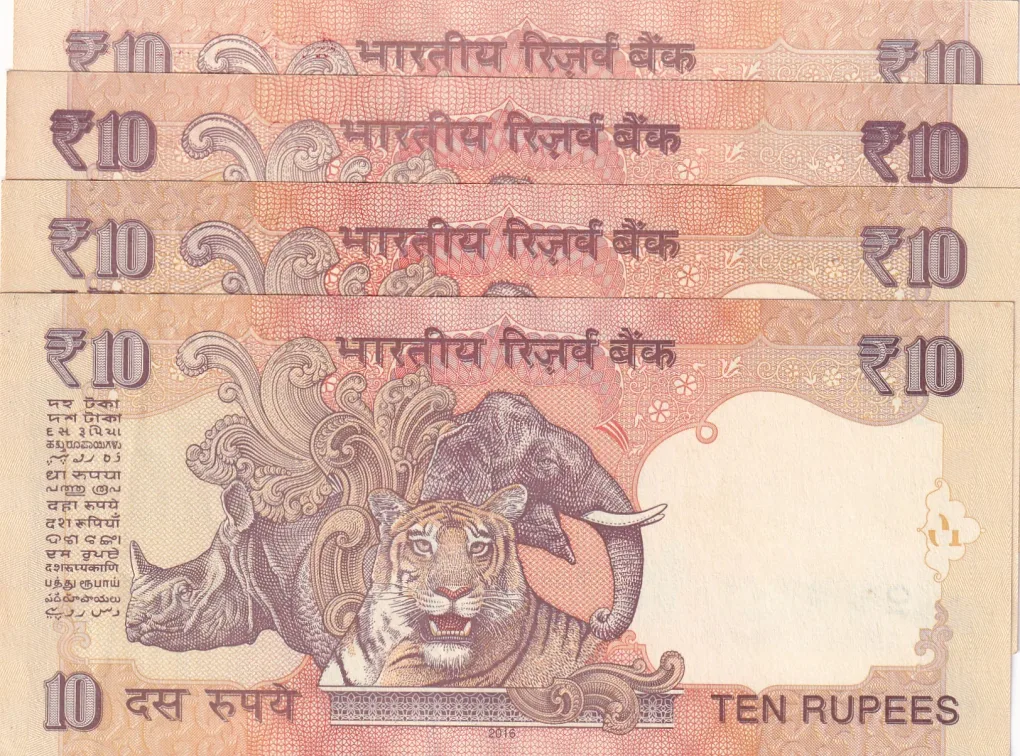 GANDHI'S BIRTHDAY [ 02,10,69 ] VERY RARE UNC NOTE 10 RUPEES