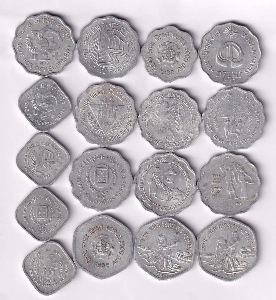 Republic India 17 Different Commemorative Rare  (17 coin Set) Almost UNC