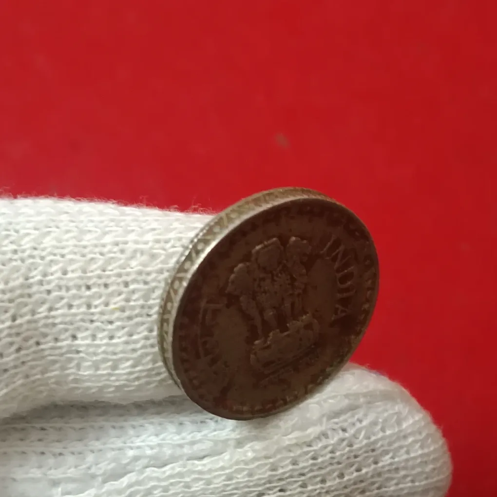 Five Rs Rare Coin 2004 Year Hyderabad Mint Good Condition A3