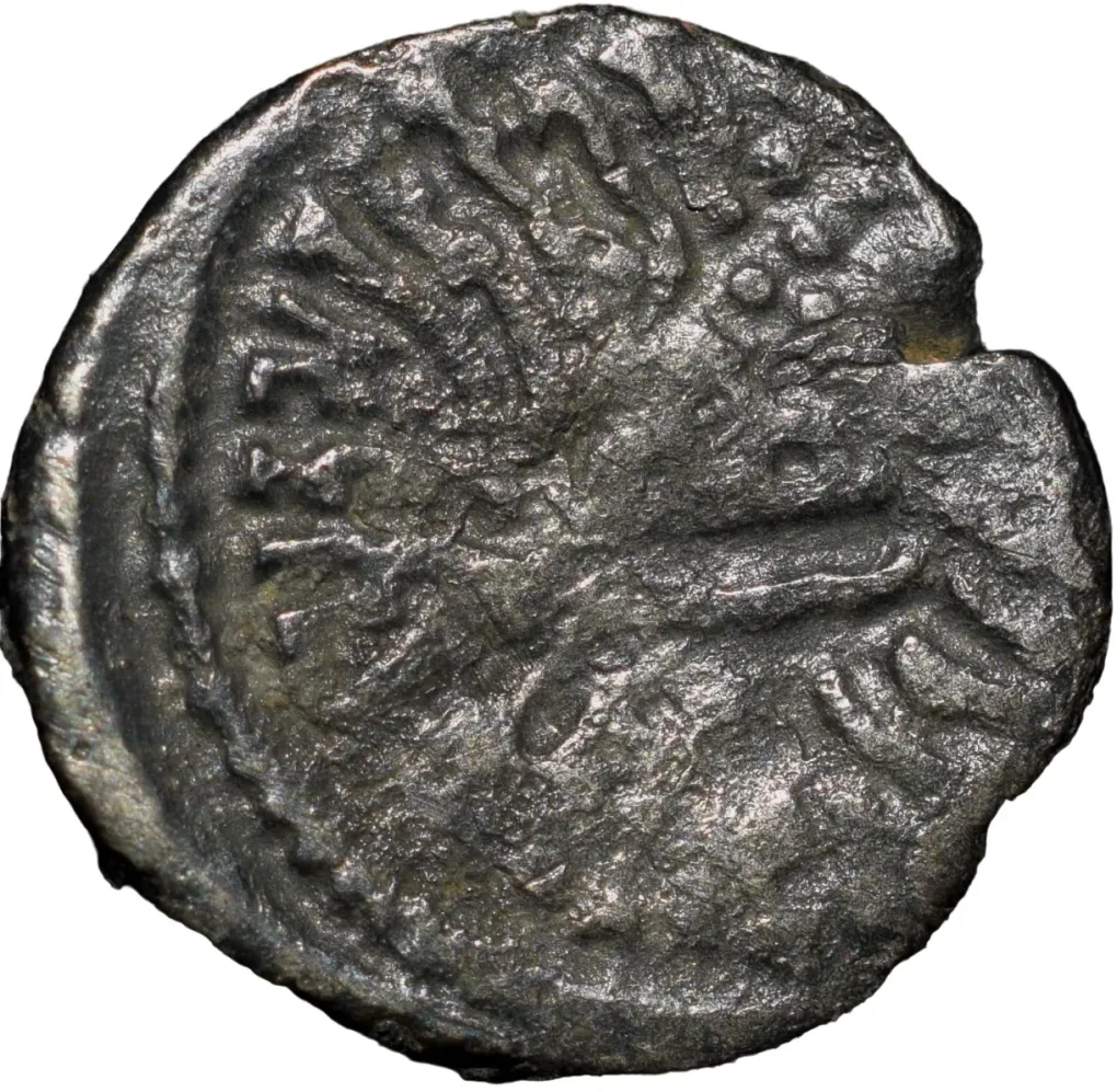 Silver Drachma of Yashodaman II(AD 317-32) of Western Kshatrapa