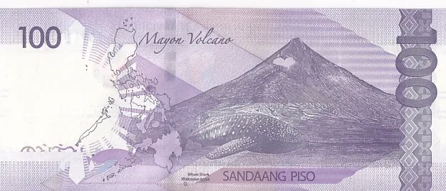 100 Peso of Philippines Manuel Roxas 2025 Unc Note