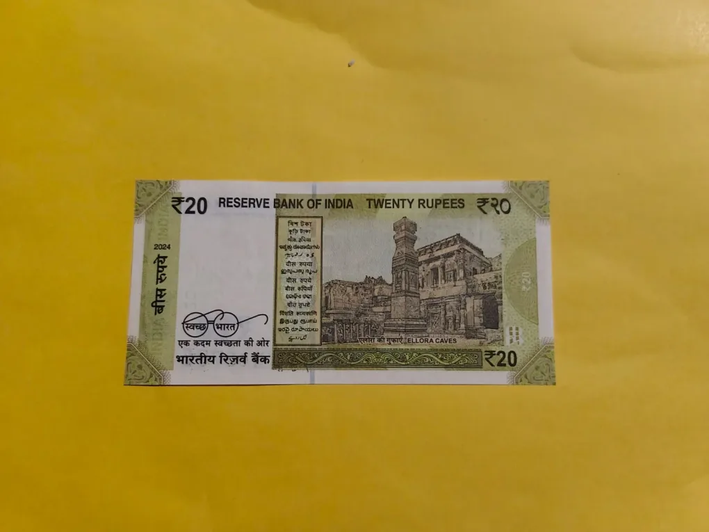 Rs 20 Birthday and Trippling Number 101010 GEM UNC Condition