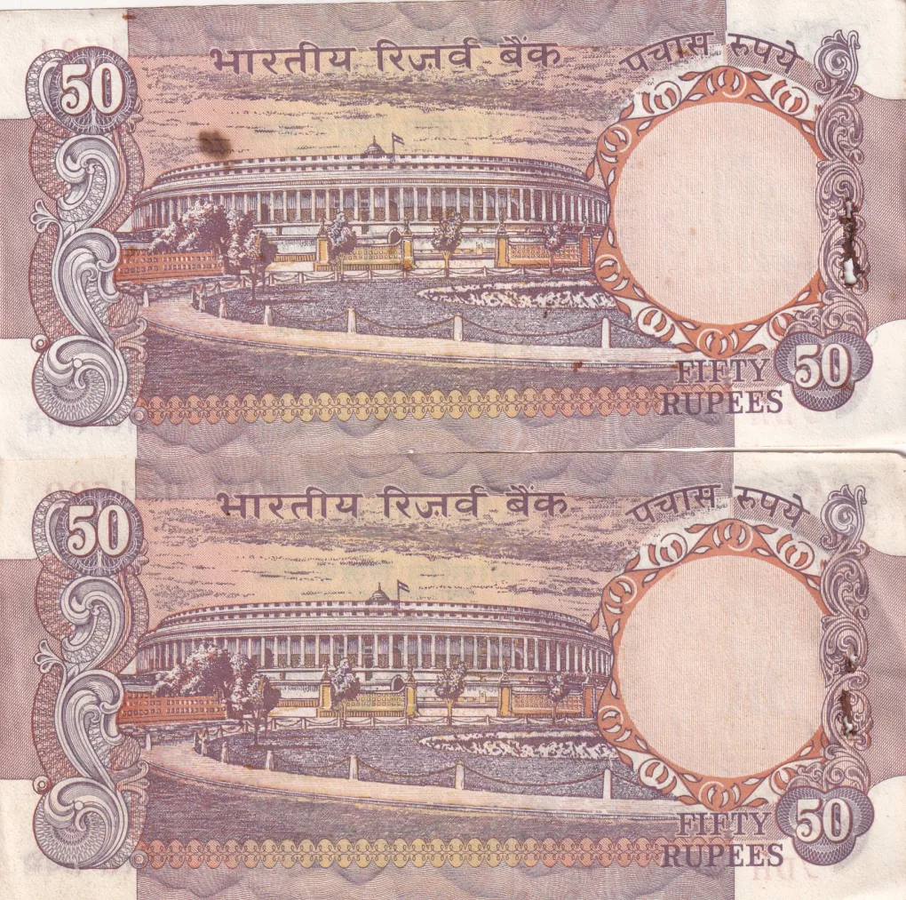 50 Rupees Old Issue Governor C. Rangarajan Rare  Note