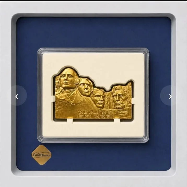 Ex Rare 2026 Samoa 20 Sene Commemorative Proof coin honoring the Mount Rushmore National Memorial and the 250th anniversary of the United States (Semiquincentennial)