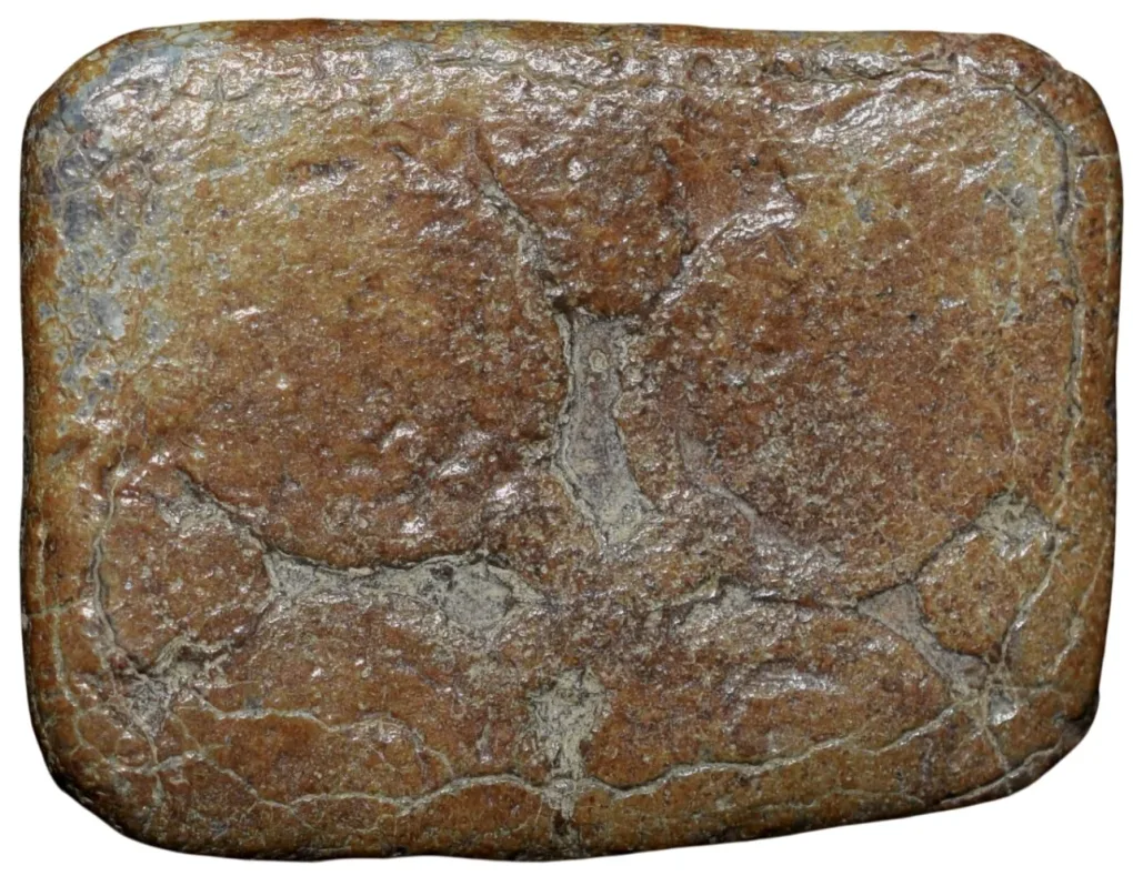 Lead Coin of Satavahan Dynasty (1st Cen. BC) from Vidarbha with Elephant/Ujjaini Symbol