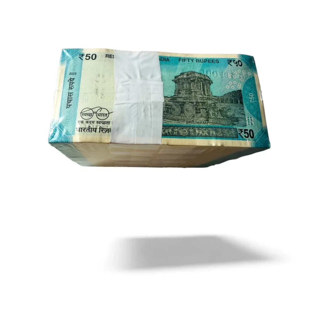 Rs 50 India Banknote 786001 to 787000 Complete Rim Fancy Number Unique and Rare