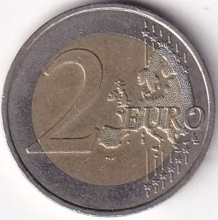 France 2 Euros 2017 Auguste Rodin Bi metallic Coin