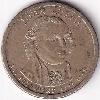 United States 1 Dollar John Adams Coin
