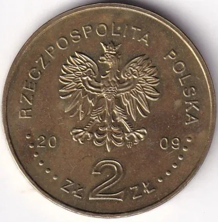 Poland 2 Zlotys Trzebnica 2009 Nordic Gold Coin