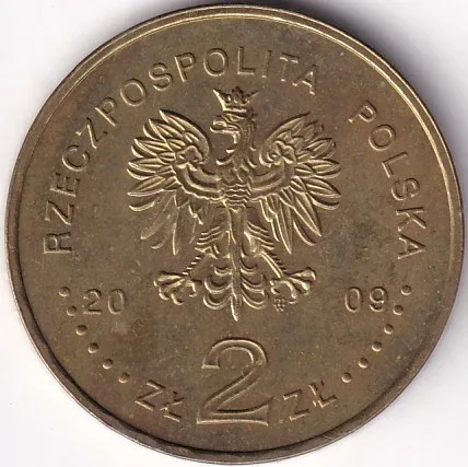Poland 2 Zlotys Częstochowa 2009 Nordic Gold Coin