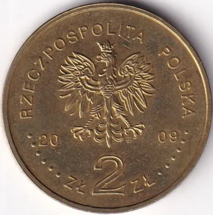 Poland 2 Zlotys Tatra Voluntary Rescue Service 2009 Nordic Gold Coin