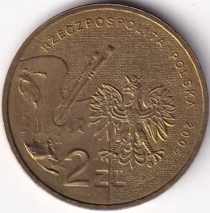 Poland 2 Zlotys Polish Painter Tadeusz Makowski 2005 Nordic Gold Coin