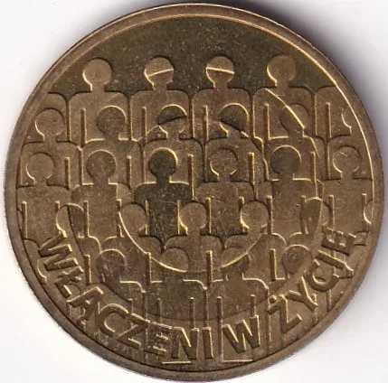 Poland 2 Zlotys Polish Society for the Mentally Handicapped 2013 Nordic Gold Coin