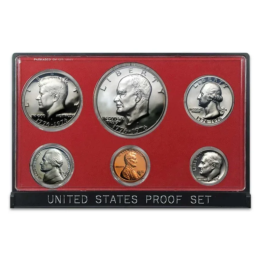 1976  United States 6 Coins Proof Set