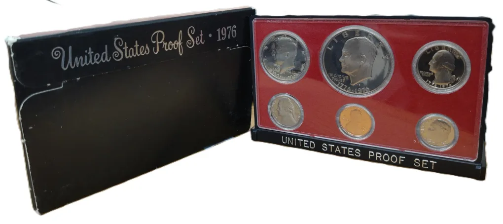 1976  United States 6 Coins Proof Set