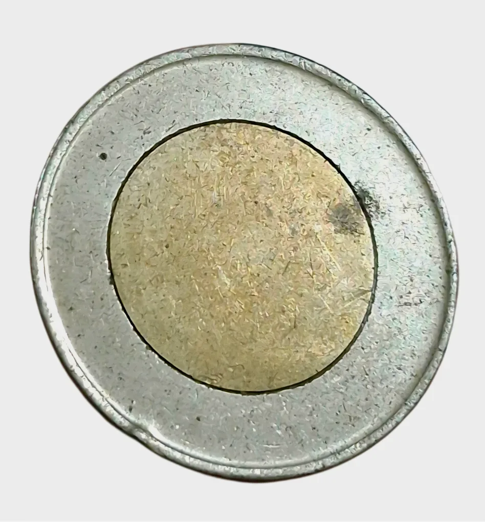 20 Rupees New Latest Issue Both Sides BLANK Error NO PRINT at all **RARE** UNC Grade.