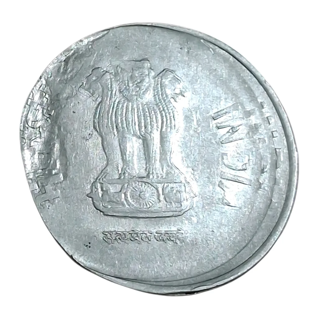 2 Rupees Fss Year 2012 TRIPLE STRIKES Error Both Sides **SCARE** High Collectable AUNC Grade.