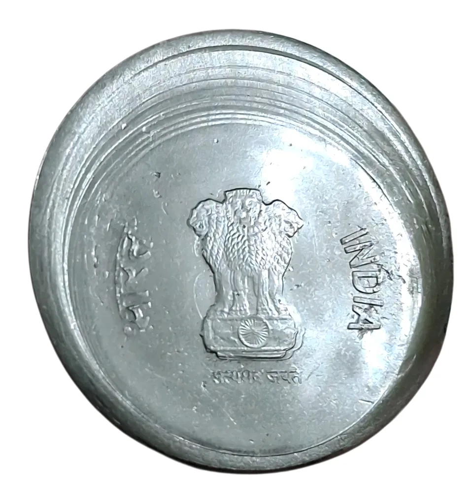 2 Rupees Fss Rain Drops Series Year 2019 BROAD STRUCK, & STRUCK THROUGH and MULTIPLE STRIKES Errors **V.RARE** High UNC Grade.