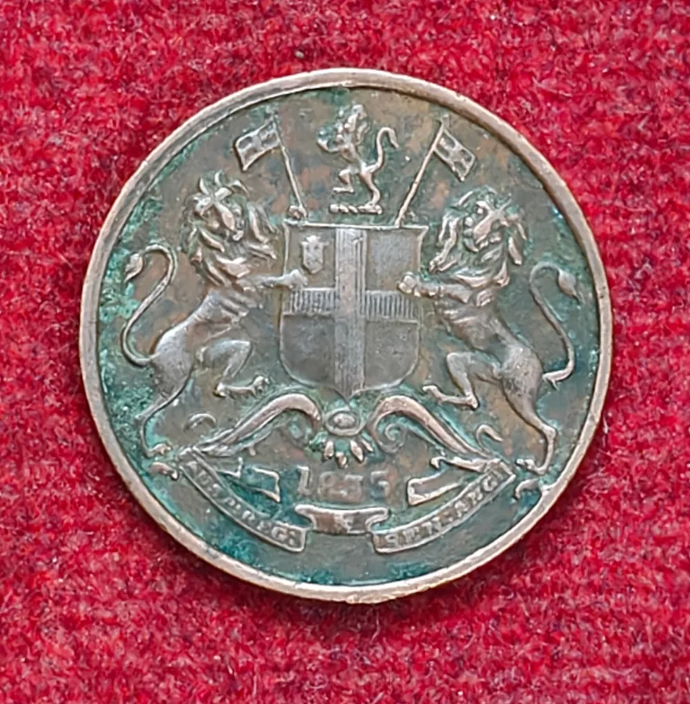 British-India 1/12 Anna 1835 (William IV / Victoria) Rare High Grade Coin
