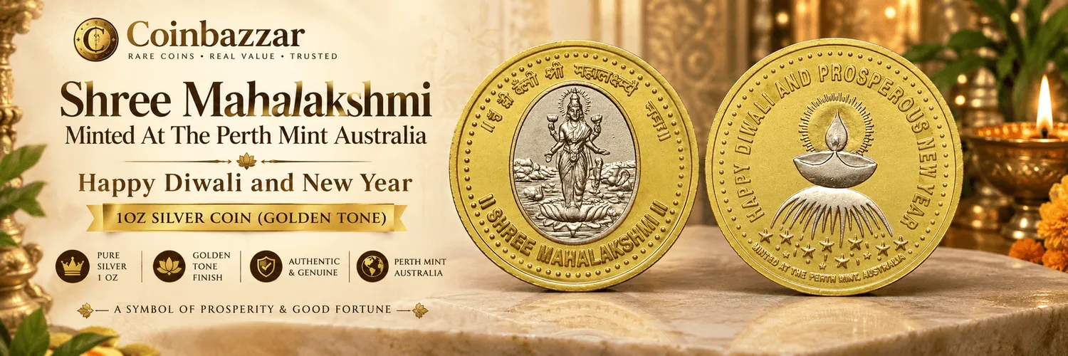 Shree Mahalakshmi 1oz silver coin, Perth Mint