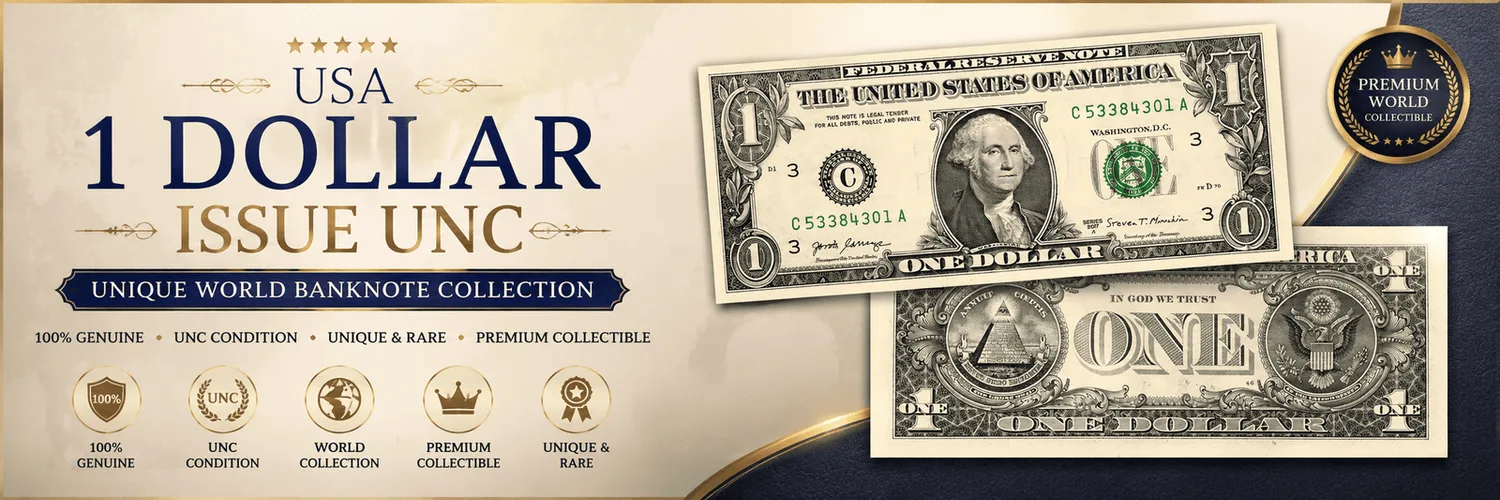 USA 1 Dollar UNC world banknote